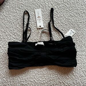 Black bandeau top! Brand new with tags!
